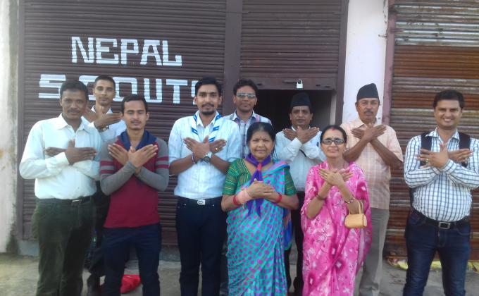 Orientation program about the MOP initiative and it's modules at district scout office.  