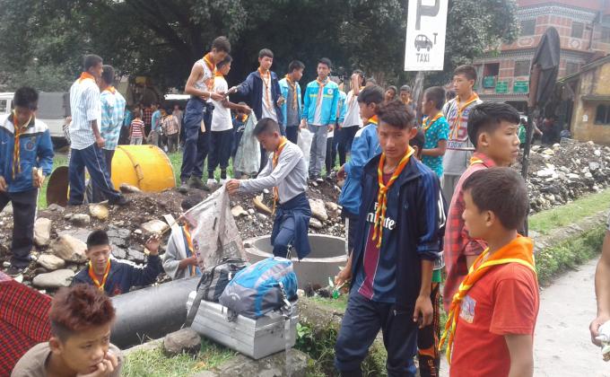 Mass cleaning campaign 