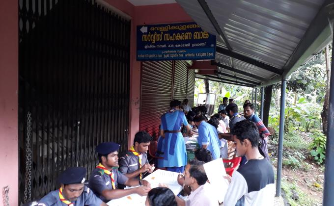 free blood group determination and blood stem cell registration camp