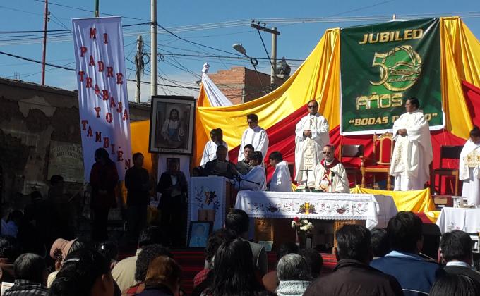 Celebración de los 50 años de la Parroquia Jesús Obrero