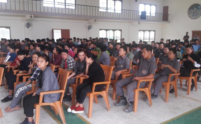 Initiation of Rover Scouting at Jigmne Namgyel Power Training Institute, Bhutan