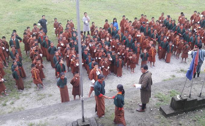 Reaching the message of peace