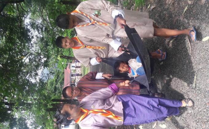 scouts being prepared... 