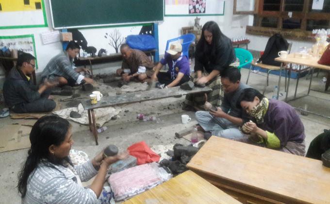 Good deeds in pulp of our hand