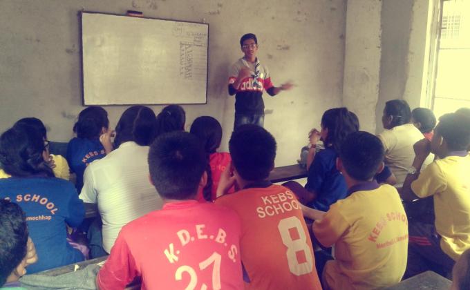  Messengers of Peace (MoP) orientation in KEBS School - Manthali, Ramechhap