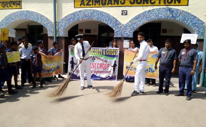 Cleaniness Drive Camp at Azimganj