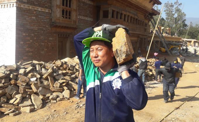 Wangdue Dzong Renovation  project