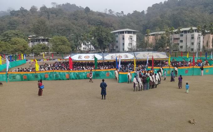 His Majesty's visit
