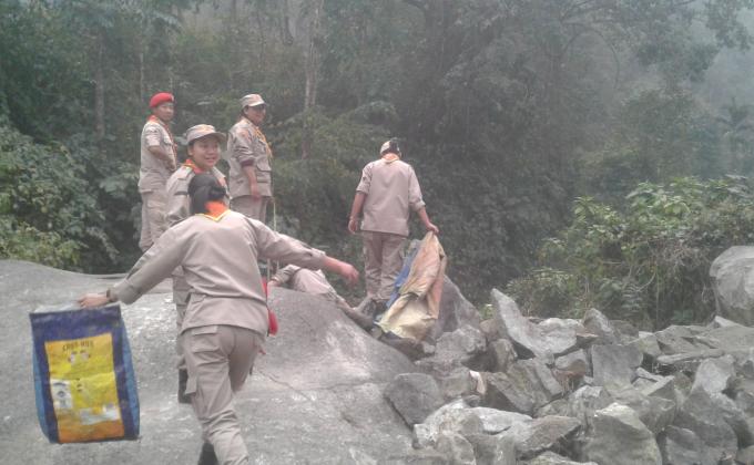 Volunteer Work at Hot Spring