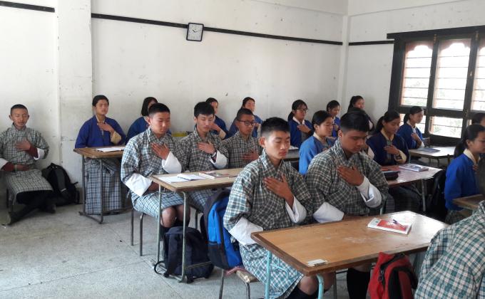 Meditation for developing peace