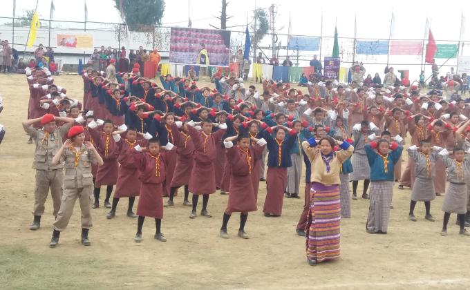 Aerobic And MoP Dance for the  National Scouts Day