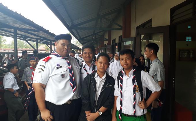 Immersion Schools Programme - Pramuka SMP Islam Al-Azhar dan Pengakap Kelana SMK Tasek Utara