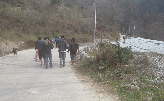 Clearing Drainage system