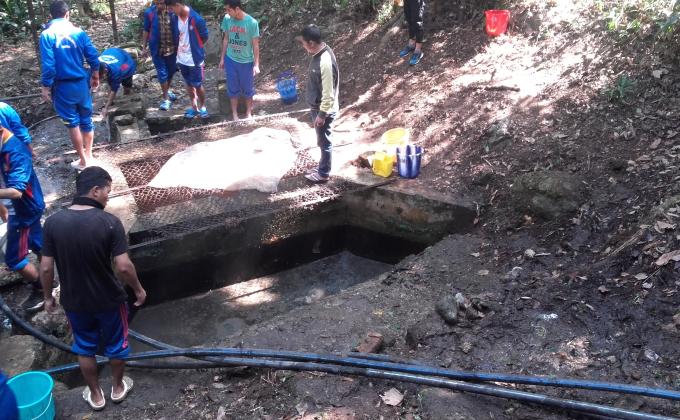 water source cleaning