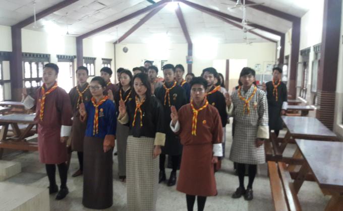 Investiture and Badge awarding