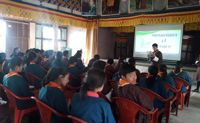 Orientation on MOP to Nazhoen Scouts