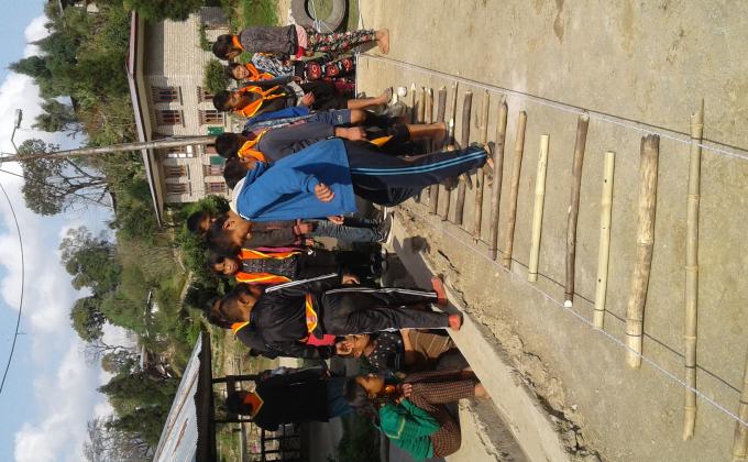 Obstacle for scouts