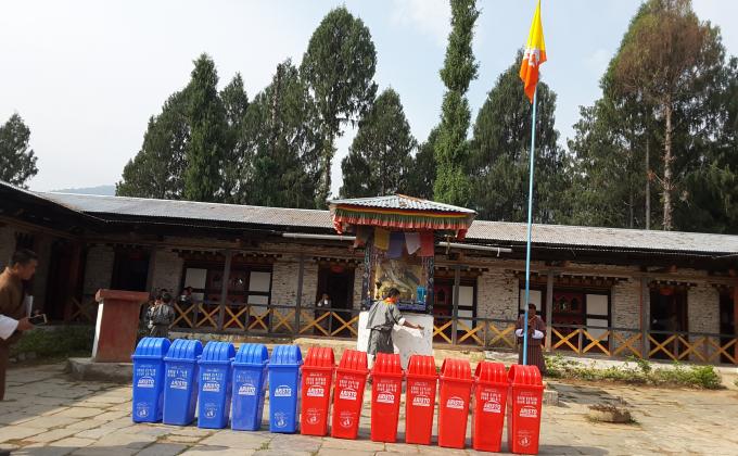 Waste management through scouting