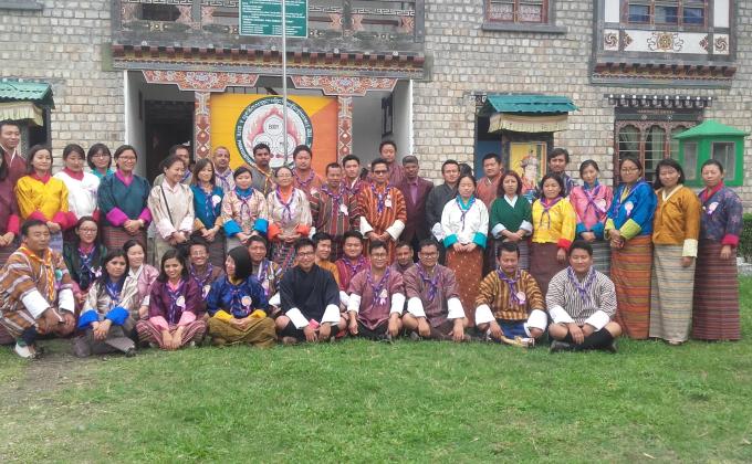 Comunity base scouting investiture cermony