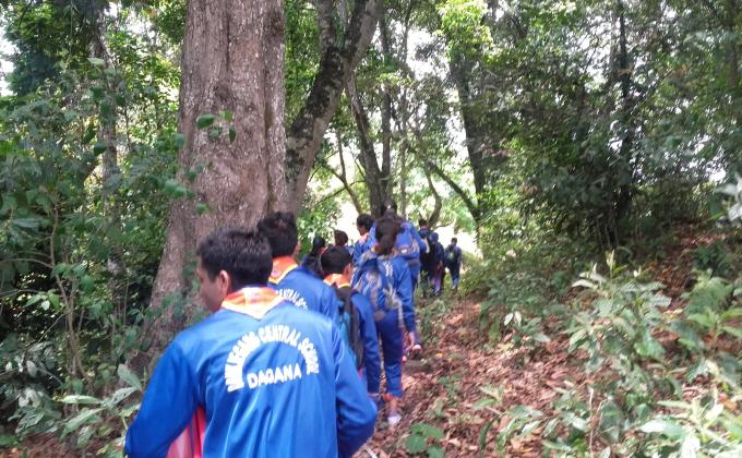 spiritual hiking