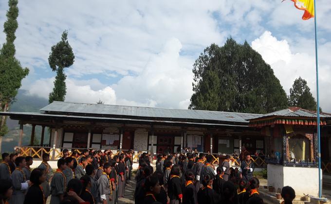 Rehearsh of scout drills