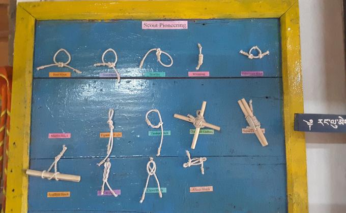 Scout knots collection