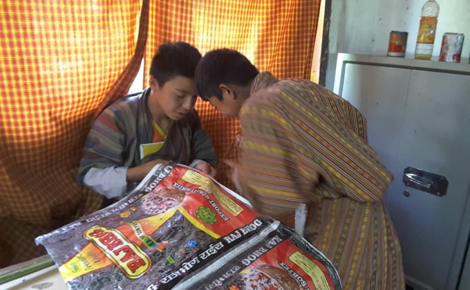 Waste sacks to scouts materials