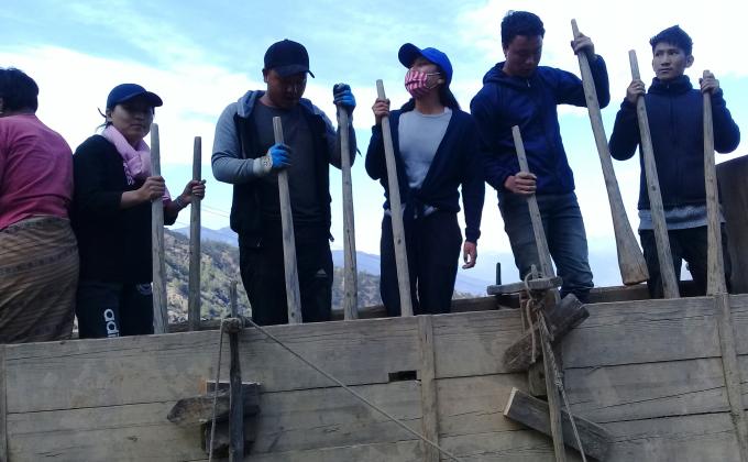 Traditional Bhutanese housing