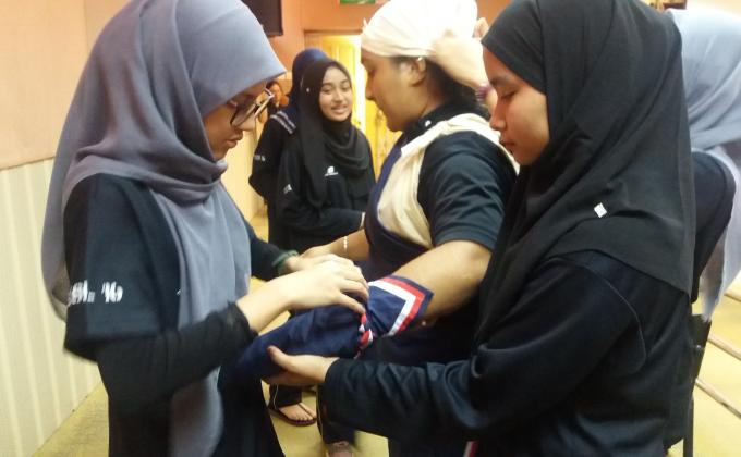 Pembelajaran Cara Mengikat Anduh