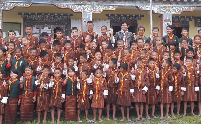 scouts investiture and awarding advancement badges