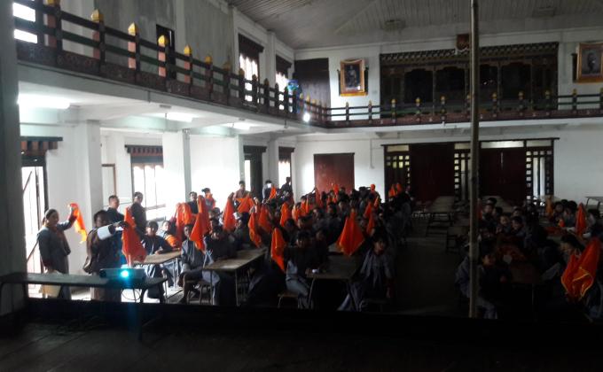 WORLD SCOUT SCARFS DAY AT CLUSTER LEVEL