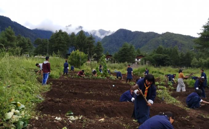 school agriculture program.
