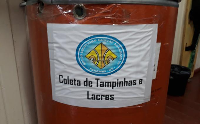 #LACROU GEGK - Coleta de Tampas Pet e Lacres de latinhas