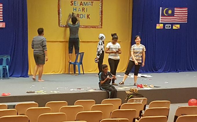 Persiapan Sambutan Hari Kemerdekaan bahagian 3