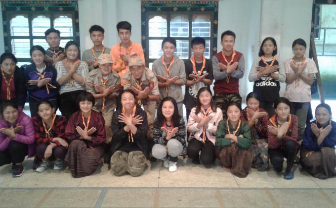 Organized scout camp