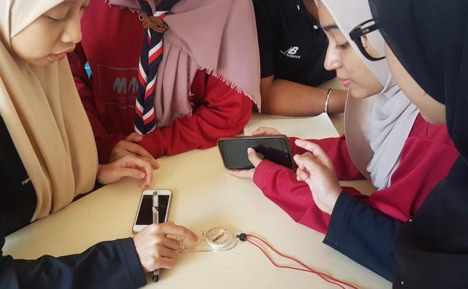 Belajar dan Latihan menggunakan kompas