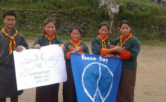 Celebrating international peace day