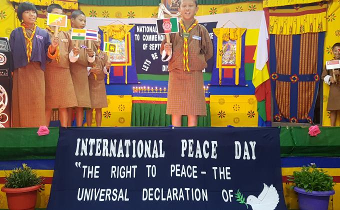 Observing internation Day of Peace