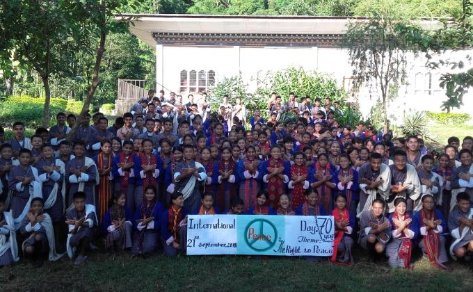 Celebrating the international day of peace