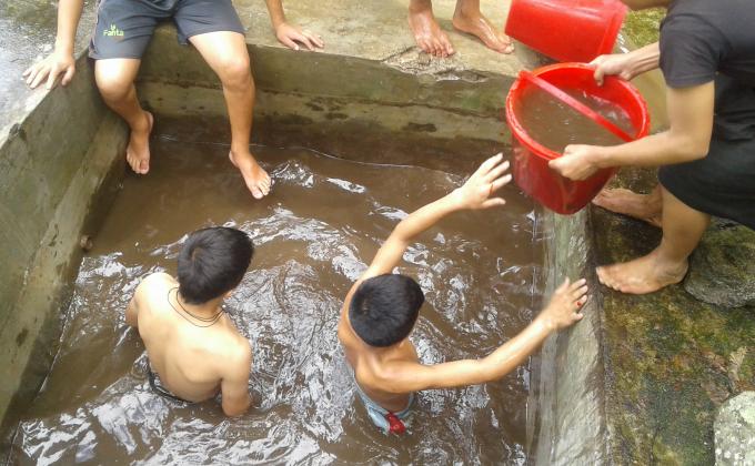 water tank cleaning