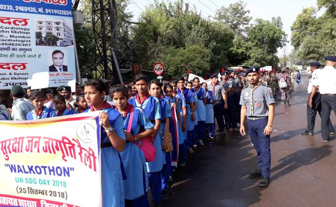 Trafic Rally at Sriganganagar