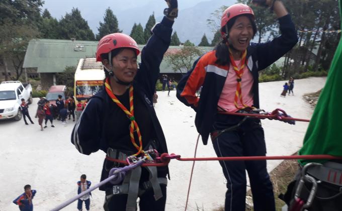 Rappelling Activity  