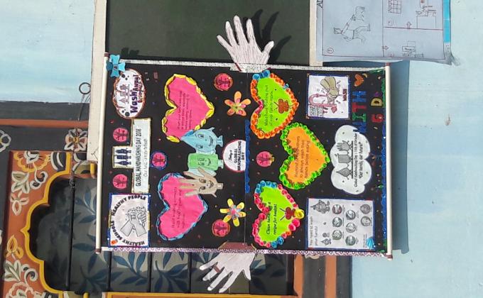 CLEAN HANDS FOR CLEAN COMMUNITY TO BETTER WORLD 