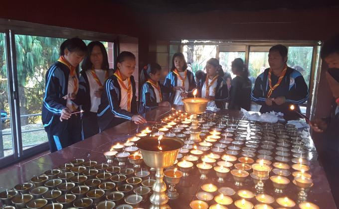 Scout Hike and social service