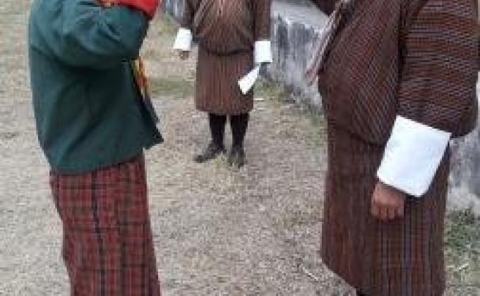 Awarding of Badges to the Scout members