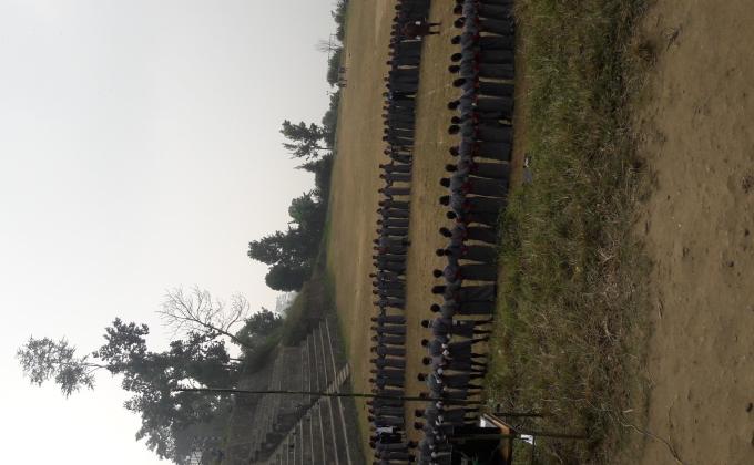 CLOSING CREMONY OF SCOUTING PTOGRAM