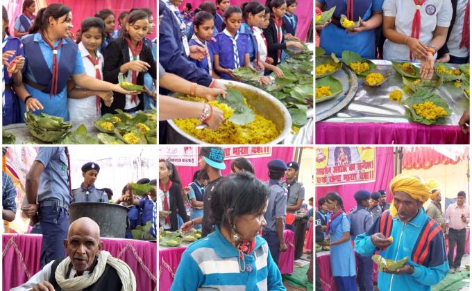 service in 14 Kosi Parikrama at Ayodhya