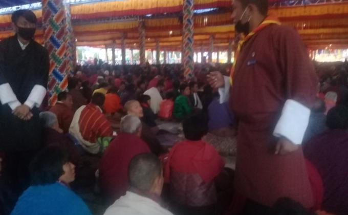 Voluntary Service during Mani Kabum and Jalung 