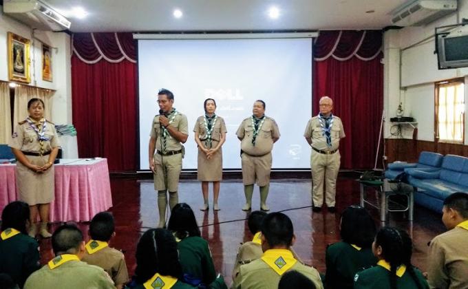 The 7th "We Are One Project" Messengers of Peace Scout Training at school by Local Coordinators.