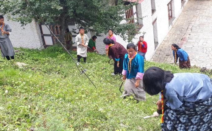 Peace is engaging oneself in meaningful work  